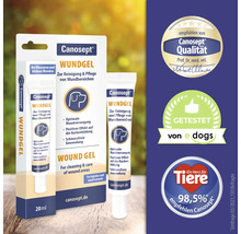 Wundpflege Canosept® Wundgel für Hunde 20 ml geruchs- und farblos für eine optimale Wundversorgung bei tierischen Verletzungen