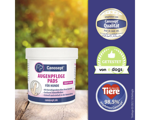 Canosept Augenpflege Pads für Hunde