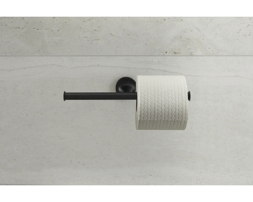 Toilettenpapierhalter mit Papierrolle