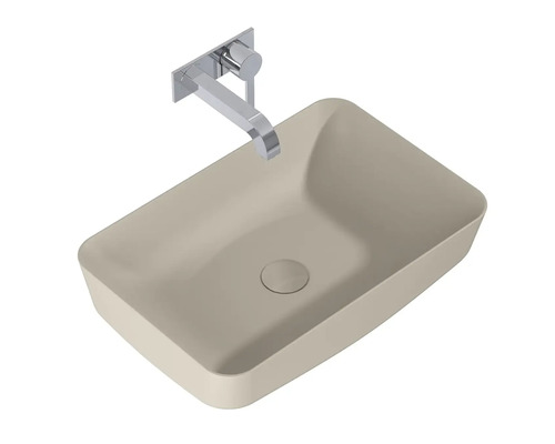 Aufsatzwaschbecken mit Armatur für das Badezimmer