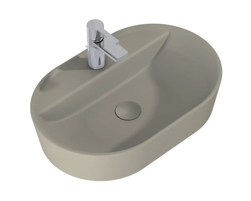 Aufsatzwaschbecken mit Armatur für das Badezimmer