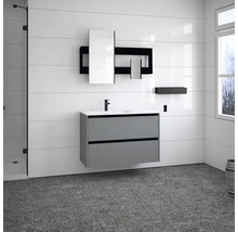 Waschbeckenunterschrank Devo Etna 2.0 97x64x40 cm ohne Waschbecken dust grey