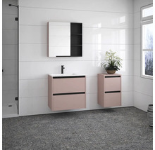 Spiegelschrank Devo Etna 2.0 links BxHxT 45x70x16 cm antique rose
