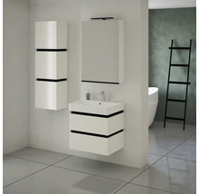 Spiegelschrank Devo Viva 2.0 links BxHxT 60x85x15 cm structure white