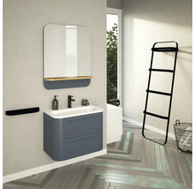 Waschtischunterschrank Devo Gloria 2.0 70x50x42 cm perfect touch parisian blue geriffelt