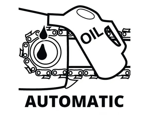 Symbol für automatische Kettenschmierung