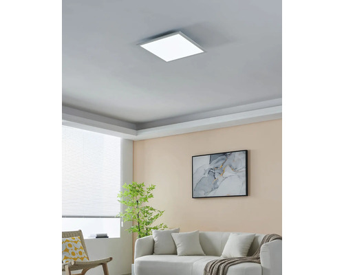 LED Smart Light Panel 21,5W 2500 lm einstellbare weißtöne 45x45 cm weiß - Kompatibel mit SMART HOME by hornbach