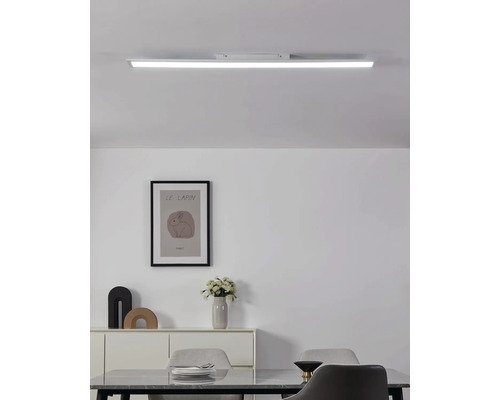 LED Smart Light Panel 33,5W 4150 lm einstellbare weißtöne 10x120 cm weiß - Kompatibel mit SMART HOME by hornbach