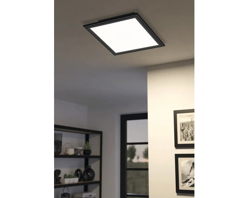 LED Smart Light Panel 15,3W 1790 lm einstellbare weißtöne 30x30 cm schwarz - Kompatibel mit SMART HOME by hornbach