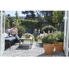 Blumentopf Elho Vibia Campana Kunststoff 39 x 39 x 33,4 cm braun