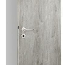 Innentür mit Holzmuster und Türgriff