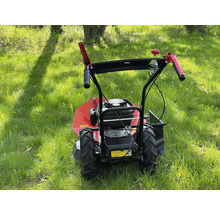 Hochgras-Rasenmäher auf einer Wiese