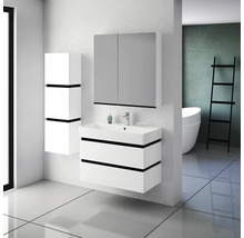 Spiegelschrank Devo Viva 2.0 rechts BxHxT 70x85x15 cm premium white supermatt