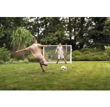 Fußballtor EXIT 120 x 180 x 120 cm Metall weiß schwarz