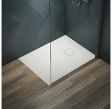 Duschwanne Ideal Standard Ultra Flat Evo 90 x 70 x 3.5 cm seidenweiß matt antirutschbeschichtung T5446FO