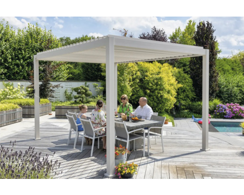 Pergola Mirador Deluxe111 3x4 300 x 400 cm grau