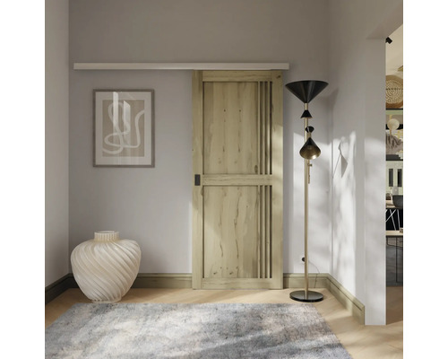 Schiebetürblatt LAMELLO SLIM Modern III Balkeneiche 950x2030 mm für Beschlag Selir Links/Rechts Schiebetürblatt LAMELLO SLIM Modern III Balkeneiche 950x2030 mm für Beschlag Selir Links/Rechts