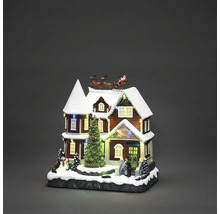 LED Szenerie Konstsmide Haus mit Baum 27,5 x 19,5 x 28,5 cm bunt