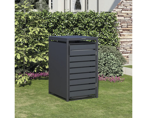 Mülltonnenbox für den Außenbereich im Garten