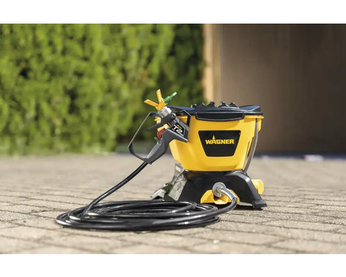 Wagner Farbspritzsystem mit Sprühpistole und Schlauch