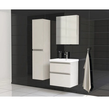 Jungborn Spiegelschrank TRENTA 60 x 14,4 x 72 cm Cashmere glanz 2-türig IP 44