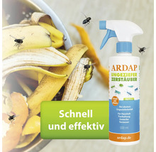 ARDAP Ungeziefer Zerstäuber Sprühflasche zur Insektenbekämpfung neben Bioabfall