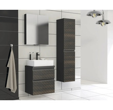 Jungborn Waschtischunterschrank TRENTA BxHxT 56,7 x 64,6 x 44,5 cm Frontfarbe hacienda brown matt TRE DESK 60 2Z S LR29