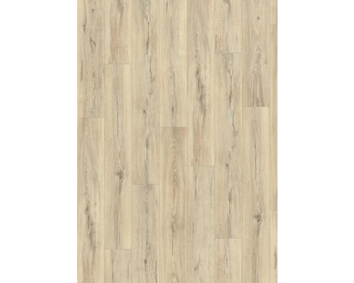 Nahaufnahme von Laminatboden in Holzoptik