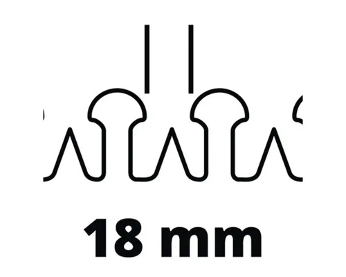 Symbol für eine Größe von 18 Millimetern