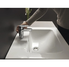 hansgrohe Waschtischarmatur VERNIS BLEND 70 chrom mit Zugstangen-Ablaufgarnitur 71557000