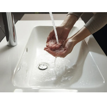hansgrohe Waschtischarmatur TALIS E 80 chrom mit Zugstangen-Ablaufgarnitur 71700000