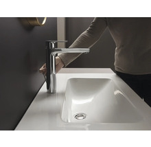 hansgrohe Waschtischarmatur VERNIS BLEND 190 chrom mit Zugstangen-Ablaufgarnitur 71581000