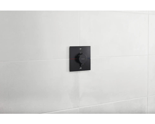 Aufputz-Thermostatarmatur zur Wandmontage im Badezimmer