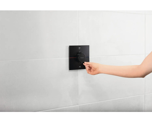 Unterputz-Thermostatarmatur mit Handbedienung für eine Dusche