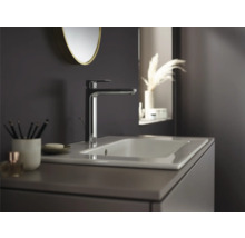 hansgrohe Waschtischarmatur VERNIS BLEND 190 chrom mit Zugstangen-Ablaufgarnitur 71581000
