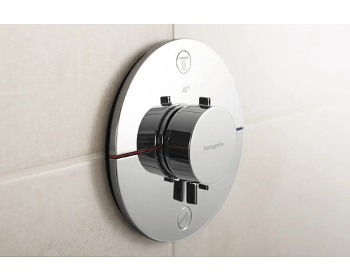 Hansgrohe Logo Thermostatarmatur für die Dusche