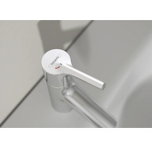 Hansgrohe Logo auf einer Armatur