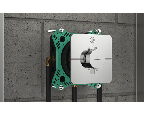 Unterputz-Thermostatarmatur mit Hansgrohe Logo