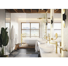hansgrohe Unterputz Thermostat Dusche SHOWERSELECT polished gold optic ohne Unterputzgrundkörper 15763990