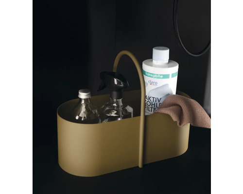 Reinigungsmittel in einem Organizer