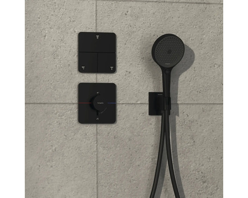 Duschsystem mit Handbrause, Thermostat und Umsteller für die Dusche