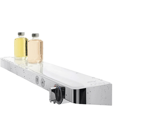 Duschablage mit zwei Flüssigkeitsbehältern