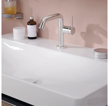 hansgrohe Waschtischarmatur TECTURIS S 110 CoolStart chrom mit Push-Open Ablaufventil 73322000