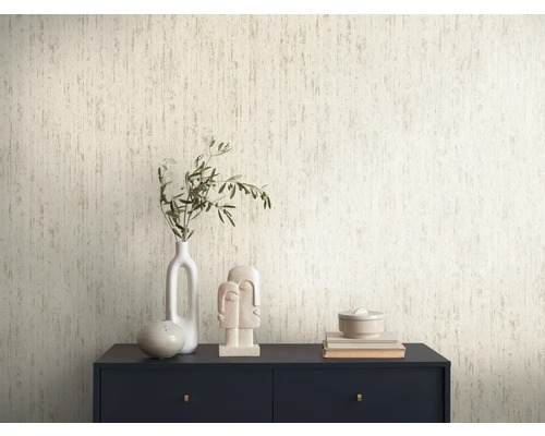 Dekorative Tapete mit texturierter Oberfläche im Innenraum