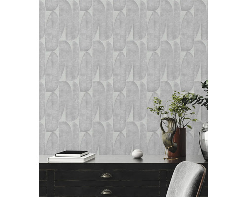 Gemusterten Tapete mit Pflanzenmotiven im Innenraum