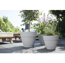 Blumentopf Elho Vibia Kunststoff 30 x 29,8 x 25,8 cm grau