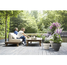 Blumentopf Elho Vibia Kunststoff 35 x 34,5 x 29,7 cm weiß