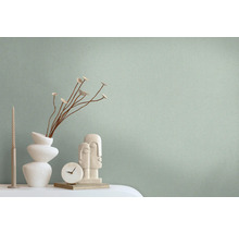 Vliestapete 36379-7 Pure Elegance Uni Pünktchenstruktur salbeigrün