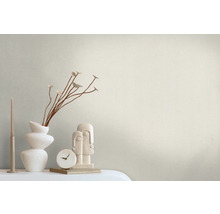 Vliestapete 3978-12 Pure Elegance Uni Pünktchenstruktur cremeweiß