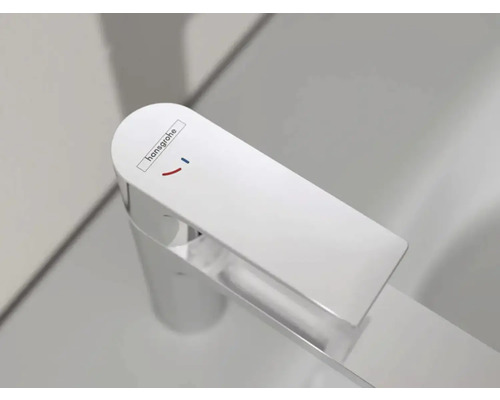 Hansgrohe Logo auf Armatur